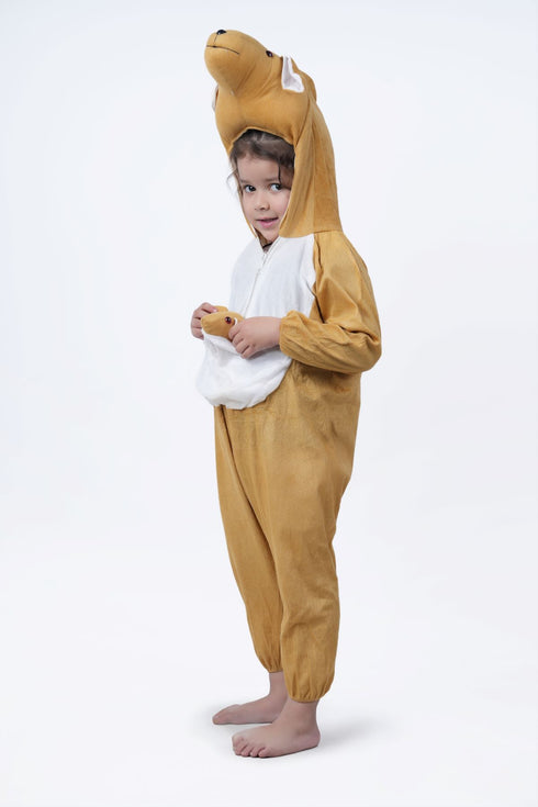 BookMyCostume Australian Kangaroo Animal Kids Fancy Dress Costume